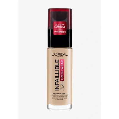 Abbildung von L&#039;Oréal Paris Infaillible 32H Fresh WEAR Makeup Foundation, Damen, Größe: 30 ml, True beige