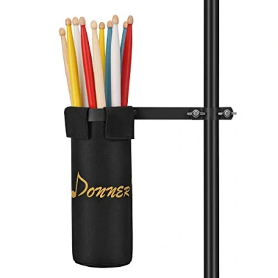 Abbildung von Donner Drumstick Halter Nylon Drumsticks Tasche für 10 Paar