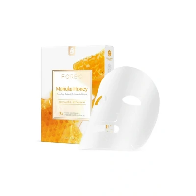 Abbildung von Foreo FARM TO FACE Collection Sheet Masks Manuka Honey 3PCS Gesichtsmaske, Größe: One Size, Transparent