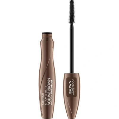 Abbildung von Catrice Glam &amp; Doll Volume Brown Mascara Waterproof, Braun, volumengebend, definierend, verlängernd, matt, vegan, wasserfest, ohne Mikroplastikpartikel, Nanopartikel frei, 1er Pack (10ml)