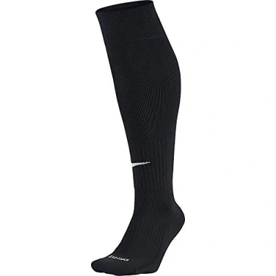 Abbildung von Nike Unisex Erwachsene Knee High Classic Football Dri Fit Fußballsocken, Schwarz (Black/Weiß), 46 50 EU (XL)