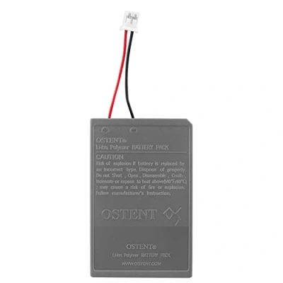 Abbildung von OSTENT 1000mAh 3.65V 3.7Wh Wiederaufladbarer Li Ion Akku Ersatz für Sony PS4 Original CUH ZCT1 Serie Bluetooth Wireless Dual Shock Controller Erste Generation Alte Version Großer Anschluss