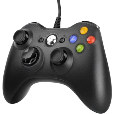 Abbildung von Controller für Xbox 360, PC Controllers Wired USB mit Kabel Joysick Gamepad for Win7/8/10/XP
