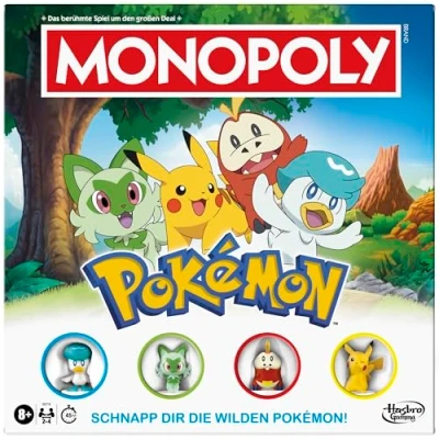 Abbildung von Monopoly Pokémon Edition Brettspiel Deutsch Fassung