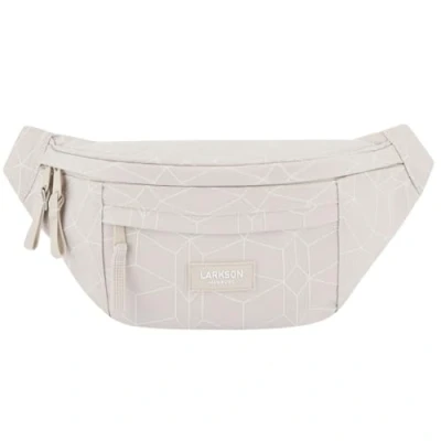 Abbildung von LARKSON Bauchtasche Damen &amp; Herren Beige Ole Hüfttasche für Sport Outdoor Stadt Gürteltasche Stylisch Festival Crossbody Bag mit Gurt Wasserabweisend