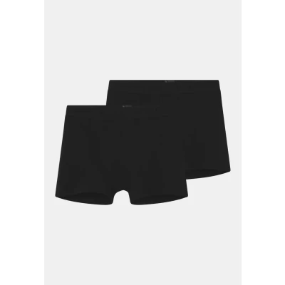 Abbildung von Schiesser Organic Cotton Shorts 95/5 2 PACK Panties für Kinder, Größe: 140, Schwarz