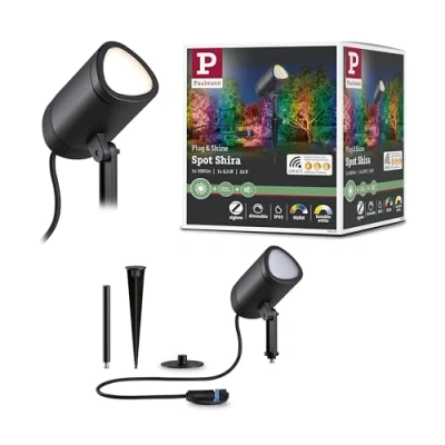 Abbildung von Paulmann Plug&amp;Shine Shira Erdspießspot ZigBee RGBW