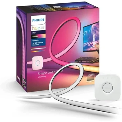 Abbildung von Hue Play gradient Lightstrip PC Gaming 32 34&#039;&#039; Starter kit