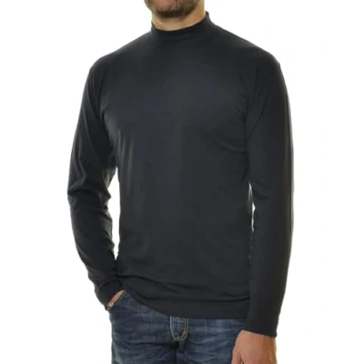 Abbildung von RAGMAN Herren Stehkragenshirt langarm Gr. L, Marine 070