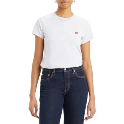 Abbildung von Levi&#039;s Perfect Tshirt basic, Damen, Größe: Small, Lavender blue