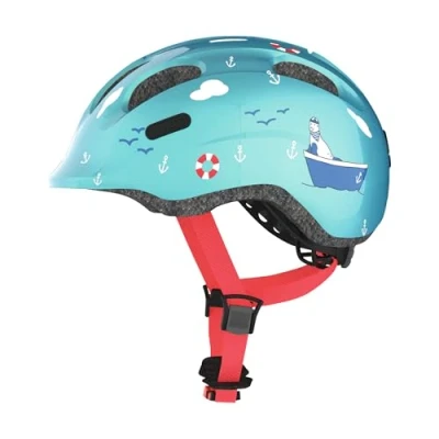 Abbildung von ABUS 72570 Fahrradhelm, Turquoise Sailor, S (45 50 cm)