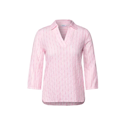 Abbildung von Cecil Gestreifte Bluse, Damen, Größe: Medium, Weiß
