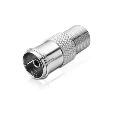 Abbildung von adaptare 60222 Sat/TV Adapter (F Buchse auf IEC Koax Buchse)
