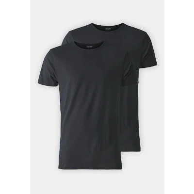 Abbildung von Puma Basic CREW TEE 2 PACK Unterhemd/shirt, Herren, Größe: Small, Black