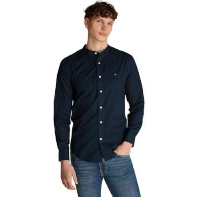 Abbildung von Tommy Hilfiger FLEX Solid Shirt Hemd, Herren, Größe: XS, Desert sky