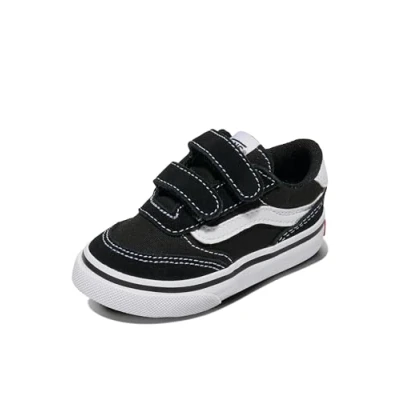 Abbildung von Vans Brooklyn Ls V Sneaker, Suede/Canvas Black/White, 26 EU
