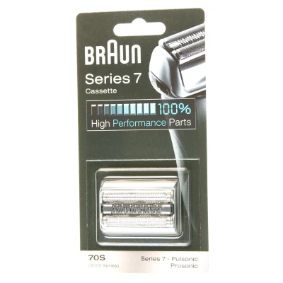 Abbildung von Braun 81387979 Rasierkopf Rasierer 70S scherteilekassette /kombipack KP9000 silber, series 7