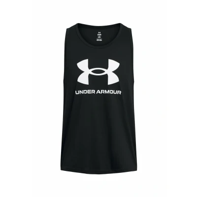 Abbildung von Under Armour UA Sportstyle LOGO Top, Herren, Größe: Medium, Black