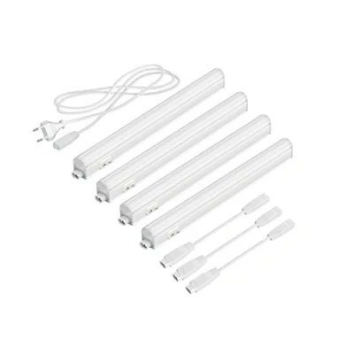 Abbildung von parlat LED Unterbau Leuchten Rigel, je 31,3cm, 397lm, warm weiß, 4er Set