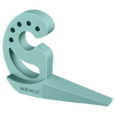 Abbildung von WENKO Türstopper und Fensterstopper Multi STOP® Mint Puffer Klemmschutz Grün Minzgrün