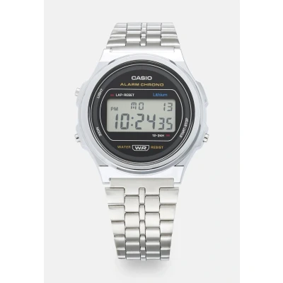 Abbildung von Casio Round Unisex Digitaluhr silvercoloured, Größe: One Size, Silver coloured