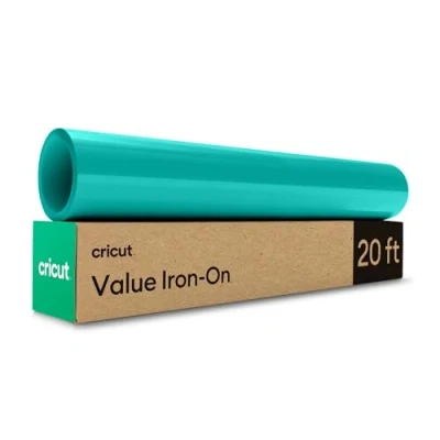 Abbildung von Cricut 2011128 Value Iron On, Teal, 6m (20ft)