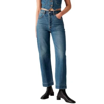 Abbildung von Levi&#039;s Ribcage Straight Ankle Tailored Jeans Leg Off topic clean0001, Damen, Größe: 28x27, clean 0001