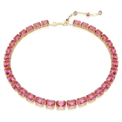 Abbildung von Swarovski Millenia ALL ARD Halskette rose/goldcoloured shiny/pink, Damen, Größe: One Size, Rose/gold coloured shiny/pink
