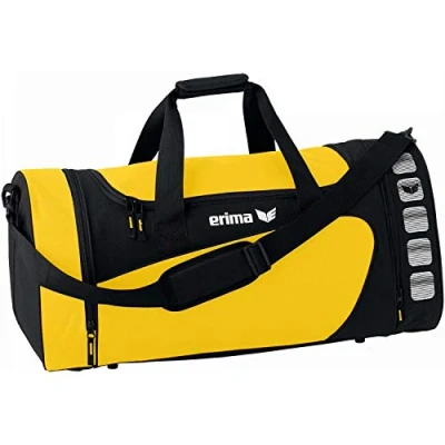 Abbildung von erima Sporttasche, gelb/schwarz, S, 28 Liter, 723333