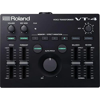Abbildung von Roland Aira VT 4 Voice Transformer, Harmonizer, Vocoder NEU, Schwarz