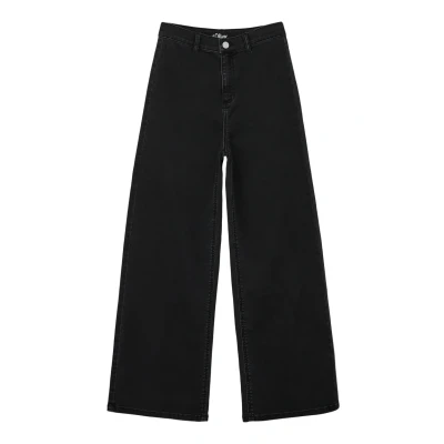 Abbildung von s.Oliver Jeans/Regular Fit/Super High Rise/Wide Leg Graphit 164/REG