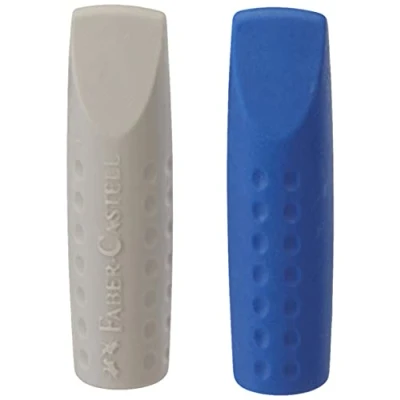 Abbildung von Faber Castell 187001 Radiergummi Radierer Grip 2001, 2 er Set, farblig sortiert (Sortiment)