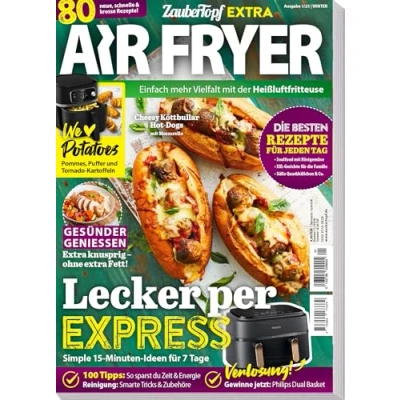 Abbildung von AIR FRYER by Zaubertopf Einfach lecker kochen mit der Heißluftfritteuse Rezepte Saison Geniale Tipps &amp; Hacks: EXTRA