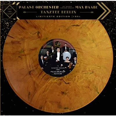 Abbildung von Max Raabe mit dem Palast Orchester Tanztee Berlin (Kein Schwein ruft mich an) Limitiert, 180 gr. Vinyl LP Goldgelb marmoriert [Vinyl / 180g marbled Limited Edition]