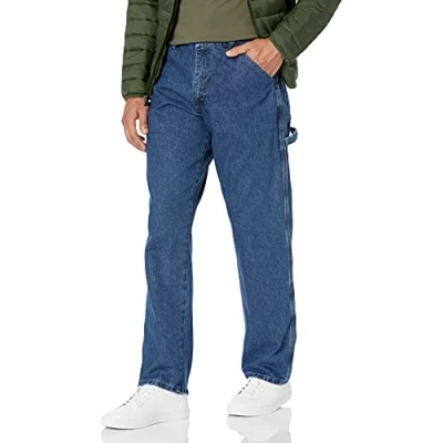 Abbildung von Wrangler Herren Jeans Carpenter, Relaxed Fit, Straight Leg, Retro, Stein, 38W / 32L