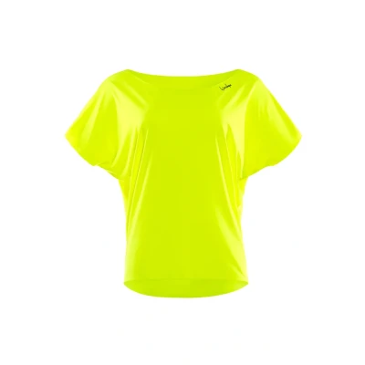 Abbildung von Winshape Functional Dance Tshirt basic, Damen, Größe: XXL, Neon yellow