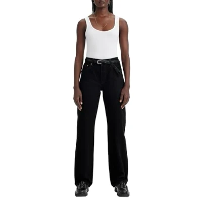 Abbildung von Levi&#039;s 501 &#039;90S Jeans Straight Leg, Damen, Größe: 23x32, Rinsed blacktop