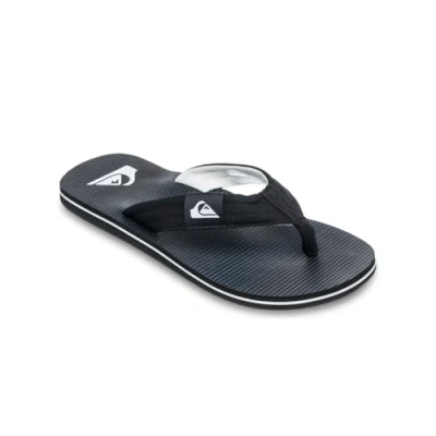 Abbildung von Quiksilver Molokai Layback Badezehentrenner, Herren, Größe: 44, Black connect Textil