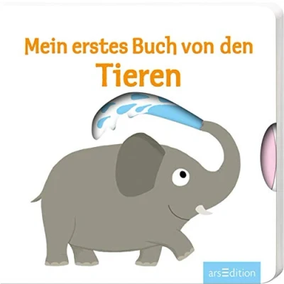 Abbildung von Mein erstes Buch von den Tieren: mit stabilen Schiebern die Bestsellerreihe lustigen Schiebern, fördert Feinmotorik und Sprachererwerb für Kinder ab 18 Monaten