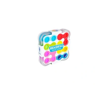 Abbildung von SmartGames IQ Reverso Educational Brainstorming Multi Level Strategy Game and Skill Building Logic Thinking 12 Years + 1 Player Multicolor English SG 403