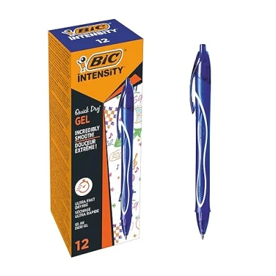 Abbildung von BIC Druck Gelroller BIC® Gel ocity® Quick Dry, 0,7 mm, blau