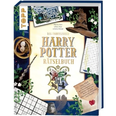 Abbildung von Das inoffizielle Harry Potter Rätselbuch. Über 100 Quizfragen, Bilderrätsel, Labyrinthe und mehr zu den bekannten Büchern Filmen: neue Buch von Influencerin Marisa Hart Tochter Lillian