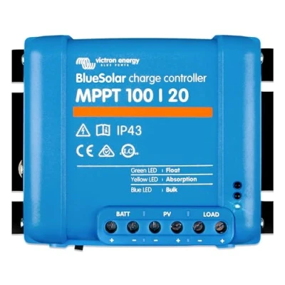 Abbildung von Victron Energy BlueSolar MPPT 100V 20 Amp 48 Volt Solar Laderegler