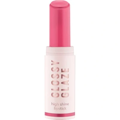 Abbildung von essence GLOSSY GLAZE high shine lipstick, Nr. 03, Pink, hochpigmentiert, glänzend, farbintensiv, vegan, ölfrei, ohne Parabene, Mikroplastikpartikel, 1er Pack (1.9g)