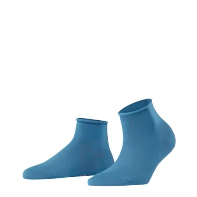 Abbildung von FALKE Damen Cotton Touch W SSO Baumwolle einfarbig 1 Paar Socken, Blau (Nautical 6531) neu umweltfreundlich, 35 38