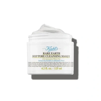 Abbildung von KIEHL&#039;S Rare Earth Pore Cleansing Masque, 125 ml, reinigende Detox Gesichtsmaske mit Aloe Vera und Amazonas Tonerde zur Minimierung von Poren