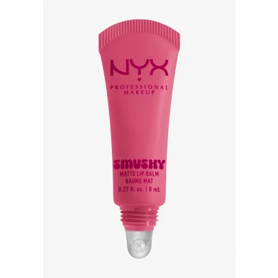 Abbildung von NYX Professional Makeup Lip Balm, matte, aufbaubare Farbe, angenehmes Tragegefühl, einzigartiger, süßer Duft, Smushy Matte Swipe Sesh