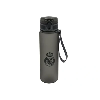 Abbildung von CyP Brands Real Madrid, Flasche, Wasserflasche, Sportflasche, Kanister, Trinkflasche, Schwarz, offizielles Produkt