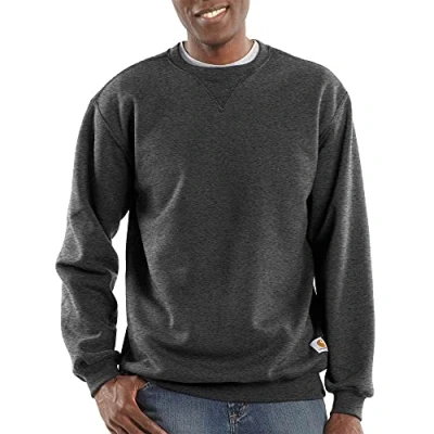 Abbildung von Carhartt Herren Weites, Mittelschweres Sweatshirt mit Rundhalsausschnitt , Anthrazit Meliert, L