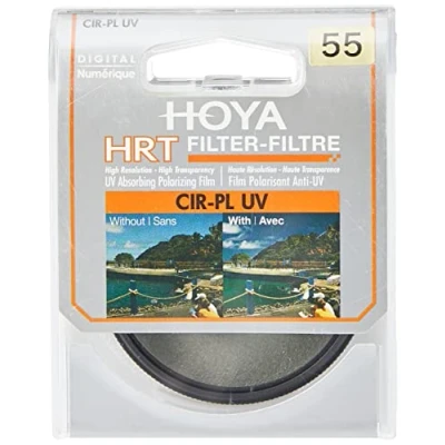 Abbildung von Hoya HRT Pol Cirkular Polfilter (55 mm) CIR PL 55mm Schwarz